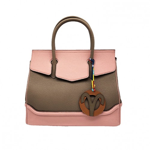 「Amelia」Cow Leather Tote Bag 003